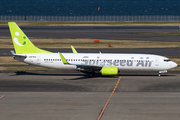 Solaseed Air Boeing 737-881 (JA67AN) at  Tokyo - Haneda International, Japan