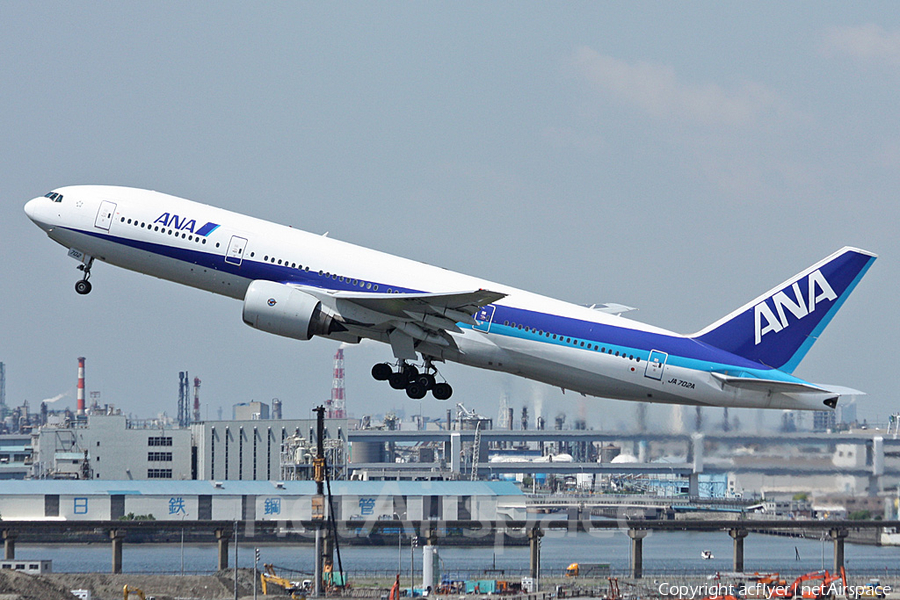 All Nippon Airways - ANA Boeing 777-281(ER) (JA702A) | Photo 213650