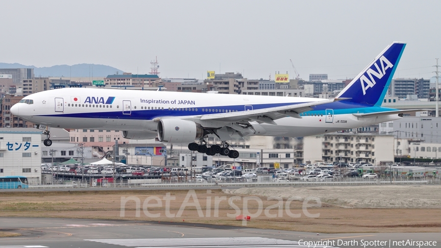 All Nippon Airways - ANA Boeing 777-281 (JA703A) | Photo 203371