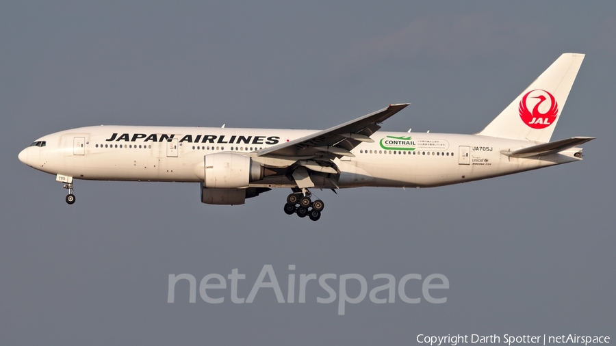 Japan Airlines - JAL Boeing 777-246(ER) (JA705J) | Photo 205381