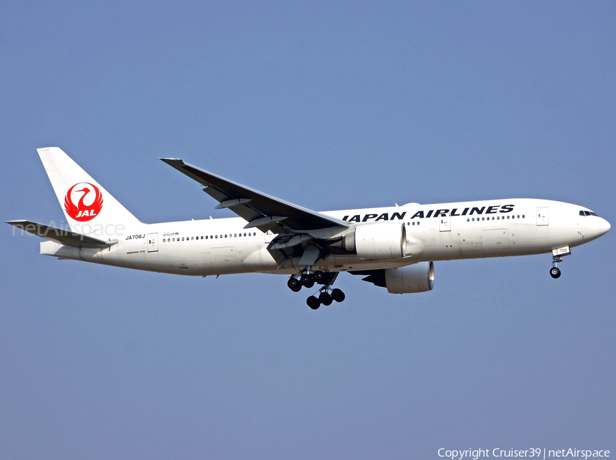 Japan Airlines - JAL Boeing 777-246(ER) (JA706J) | Photo 340960