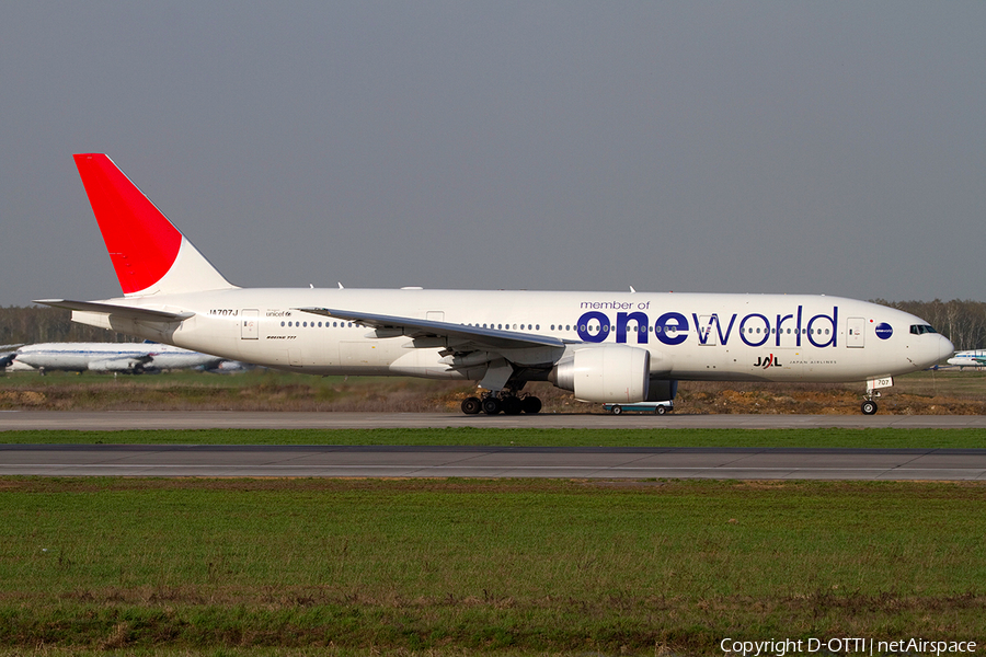 Japan Airlines - JAL Boeing 777-246(ER) (JA707J) | Photo 383349