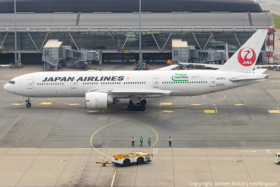 Japan Airlines - JAL Boeing 777-246(ER) (JA707J) | Photo 378950