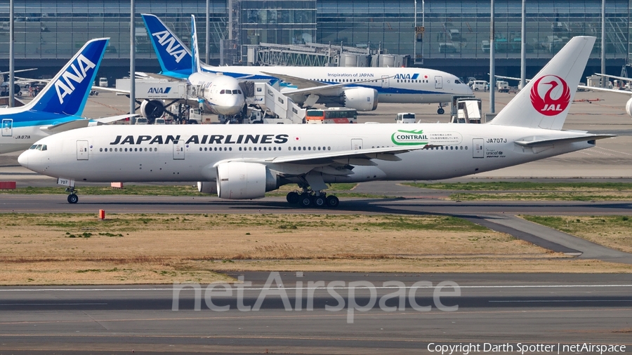 Japan Airlines - JAL Boeing 777-246(ER) (JA707J) | Photo 204307