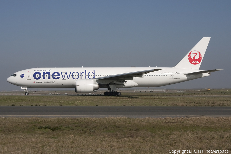 Japan Airlines - JAL Boeing 777-246(ER) (JA708J) | Photo 433776