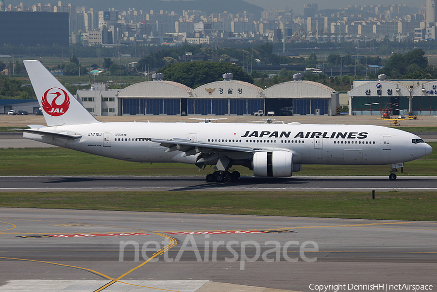 Japan Airlines - JAL Boeing 777-246(ER) (JA710J) | Photo 433385