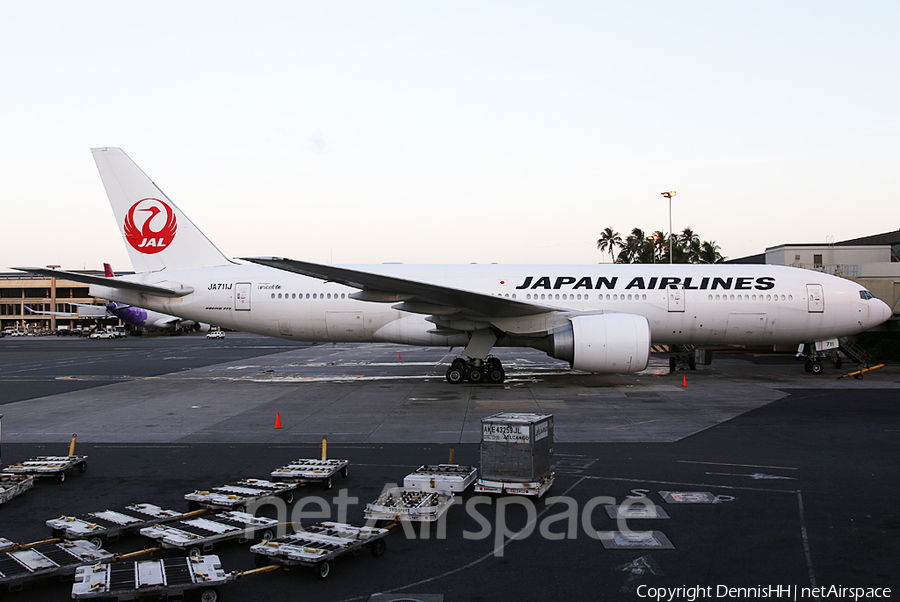 Japan Airlines - JAL Boeing 777-246(ER) (JA711J) | Photo 362965