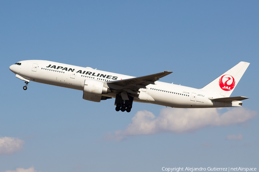 Japan Airlines - JAL Boeing 777-246(ER) (JA711J) | Photo 350068