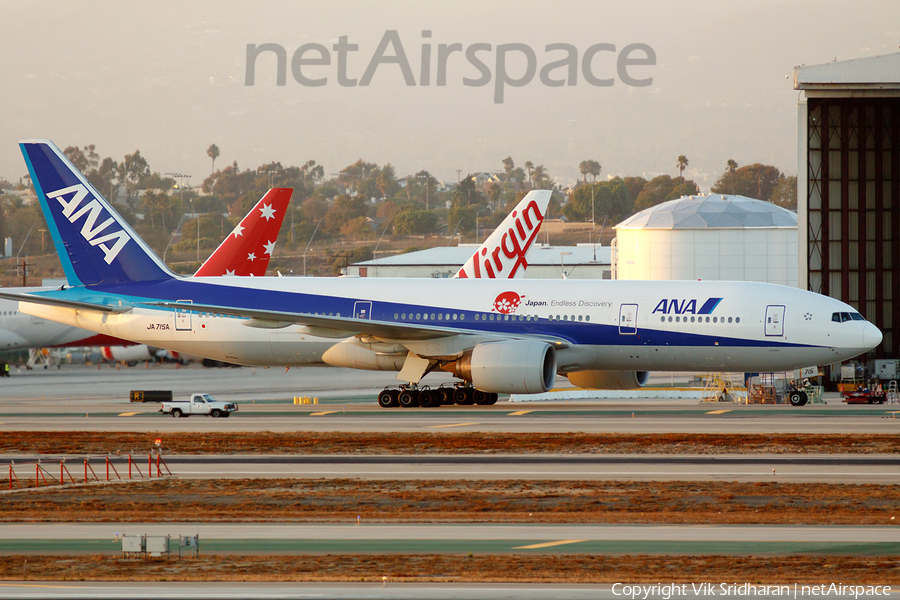 All Nippon Airways - ANA Boeing 777-281(ER) (JA715A) | Photo 13792