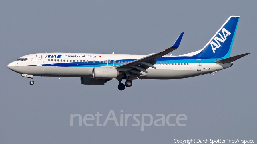 All Nippon Airways - ANA Boeing 737-881 (JA71AN) | Photo 205345