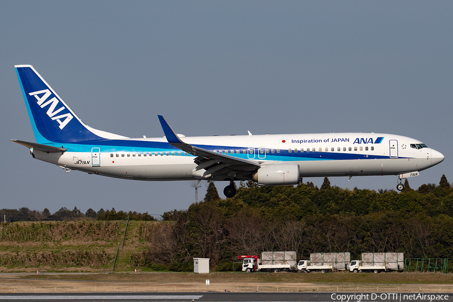 All Nippon Airways - ANA Boeing 737-881 (JA71AN) | Photo 391123