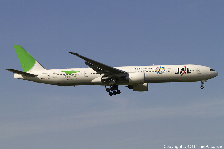 Japan Airlines - JAL Boeing 777-346(ER) (JA731J) | Photo 348545