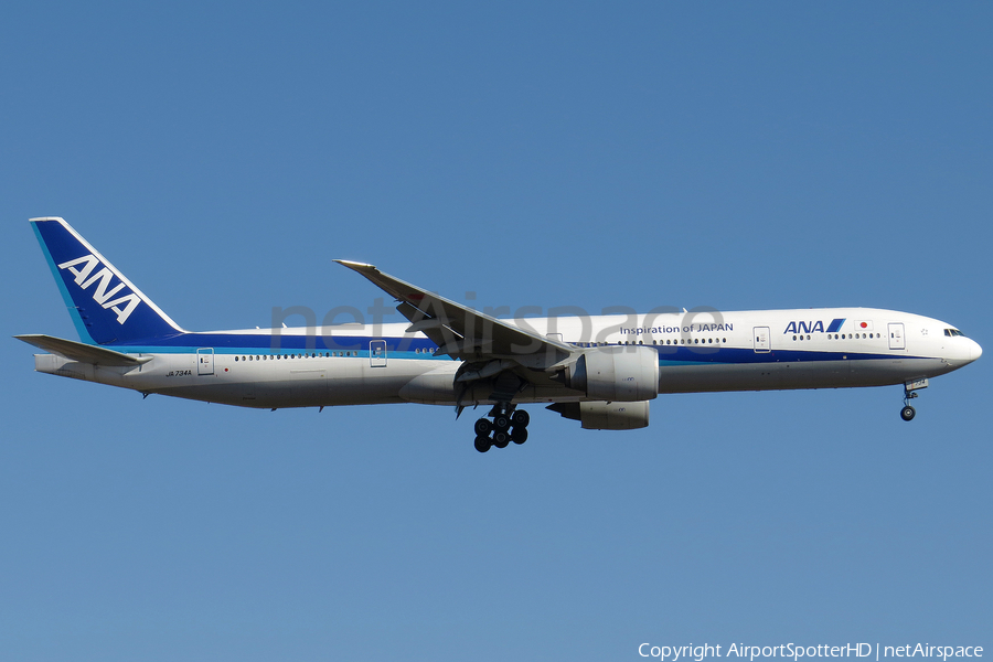 All Nippon Airways - ANA Boeing 777-381(ER) (JA734A) | Photo 72069