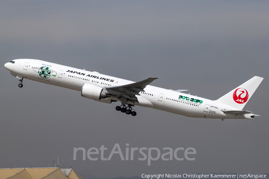 Japan Airlines - JAL Boeing 777-346(ER) (JA734J) | Photo 98777