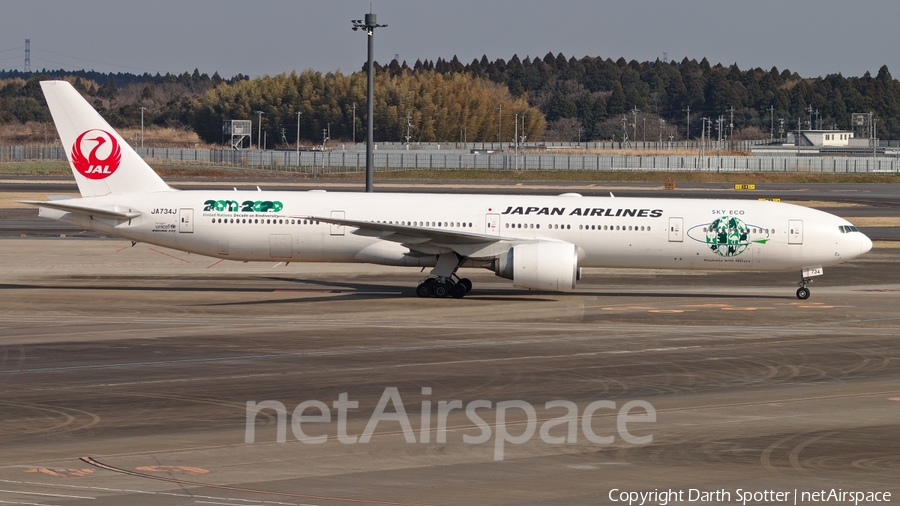 Japan Airlines - JAL Boeing 777-346(ER) (JA734J) | Photo 205387