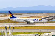 Skymark Airlines Boeing 737-8HX (JA737N) at  Okinawa - Naha, Japan