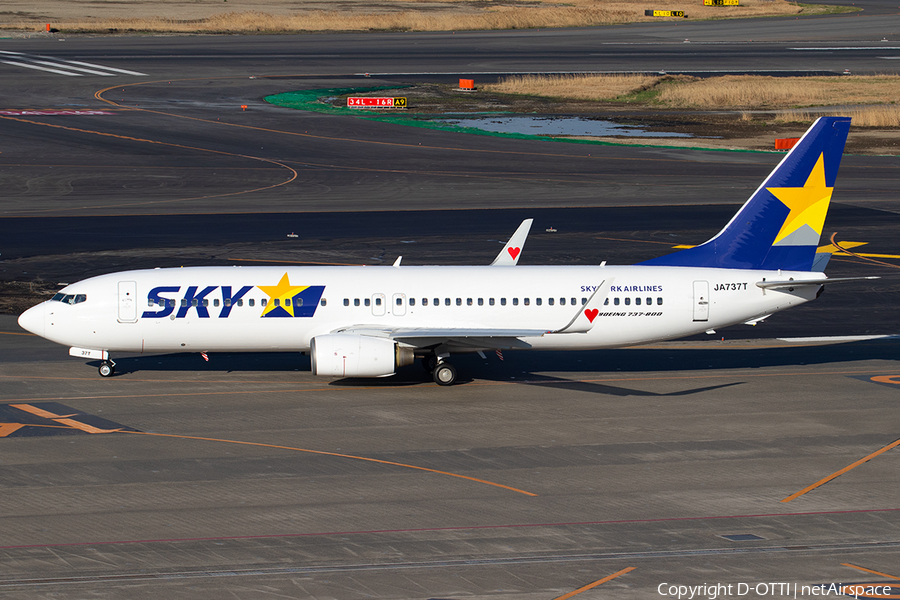 Skymark Airlines Boeing 737-8Q8 (JA737T) | Photo 382021