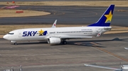 Skymark Airlines Boeing 737-8FZ (JA737U) at  Tokyo - Haneda International, Japan