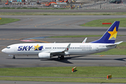 Skymark Airlines Boeing 737-8FZ (JA737U) at  Tokyo - Haneda International, Japan