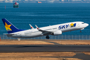 Skymark Airlines Boeing 737-8FZ (JA737U) at  Tokyo - Haneda International, Japan