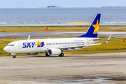 Skymark Airlines Boeing 737-8FZ (JA737Y) at  Okinawa - Naha, Japan