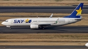 Skymark Airlines Boeing 737-82Y (JA737Z) at  Tokyo - Haneda International, Japan