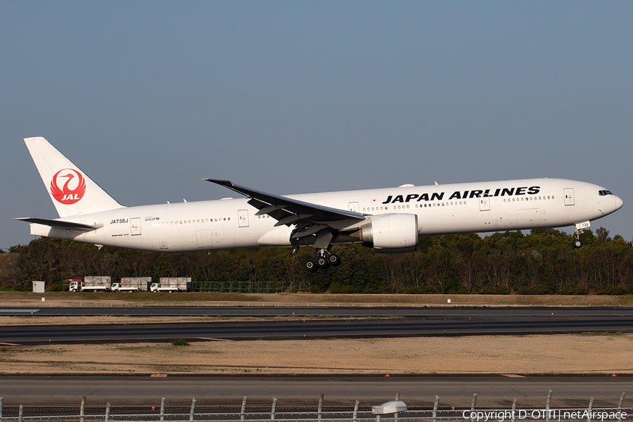 Japan Airlines - JAL Boeing 777-346(ER) (JA738J) | Photo 391153