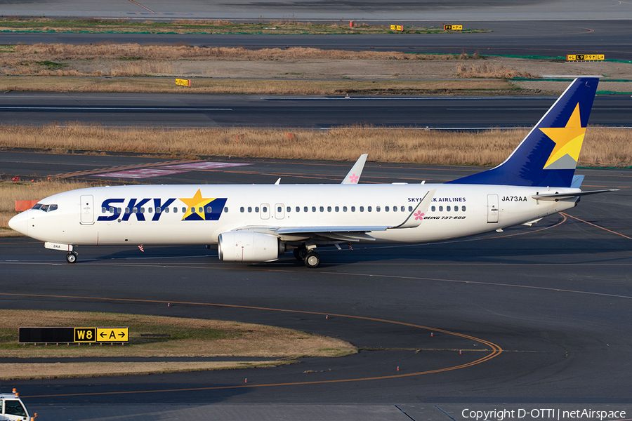 Skymark Airlines Boeing 737-8AL (JA73AA) | Photo 389167