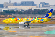 Skymark Airlines Boeing 737-8AL (JA73AB) at  Fukuoka, Japan