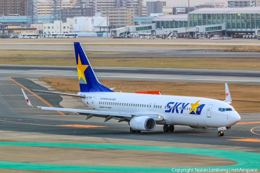 Skymark Airlines Boeing 737-8FZ (JA73ND) | Photo 597466