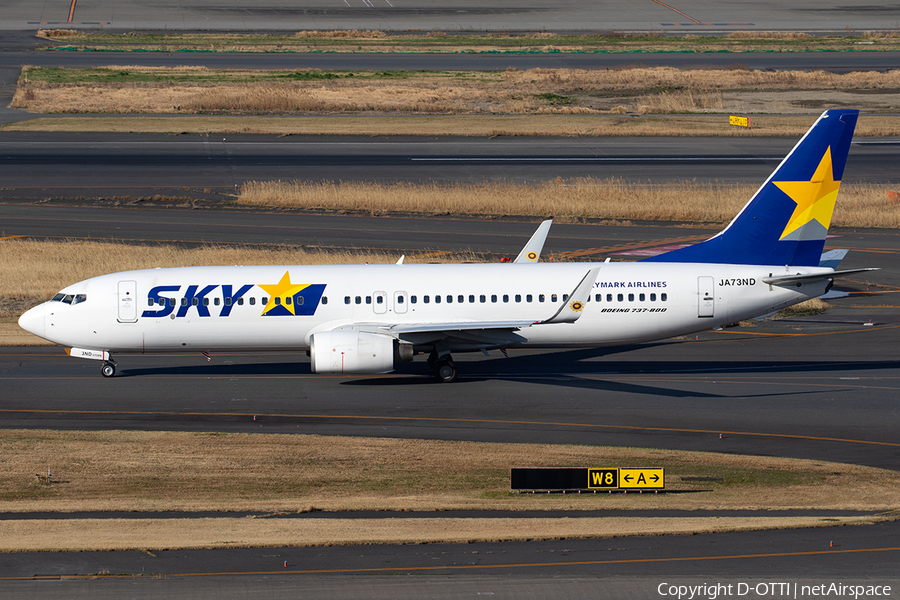 Skymark Airlines Boeing 737-8FZ (JA73ND) | Photo 382025