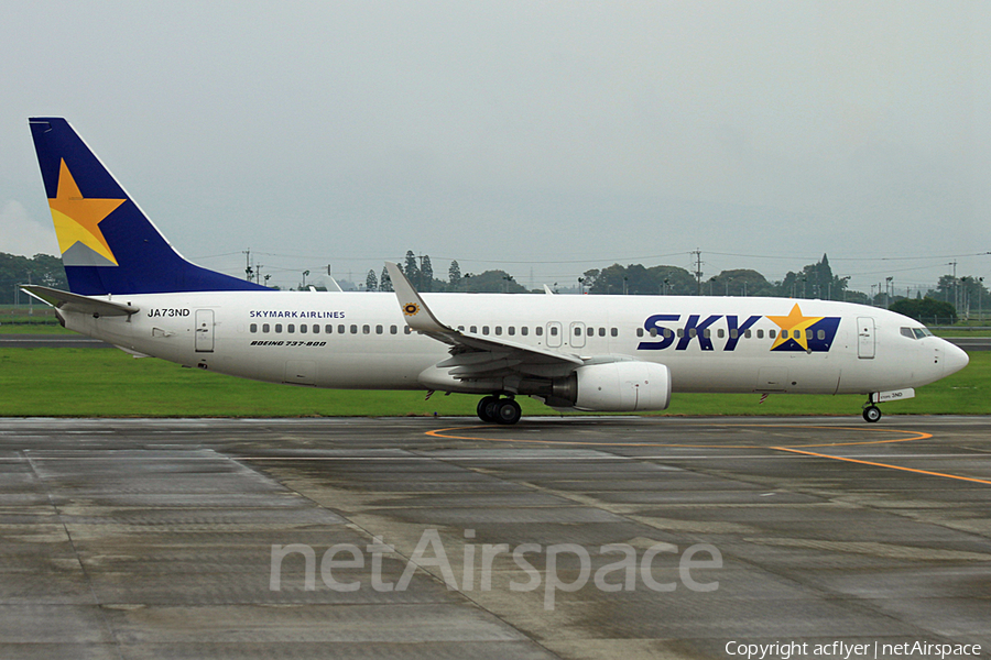 Skymark Airlines Boeing 737-8FZ (JA73ND) | Photo 379074