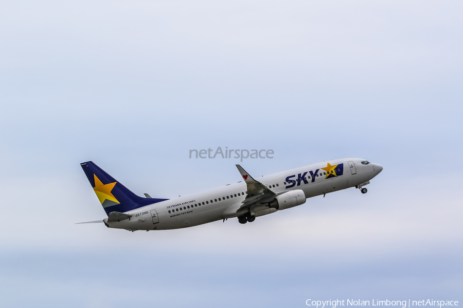 Skymark Airlines Boeing 737-8FZ (JA73ND) | Photo 597470