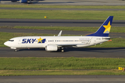 Skymark Airlines Boeing 737-8FZ (JA73NE) at  Tokyo - Haneda International, Japan