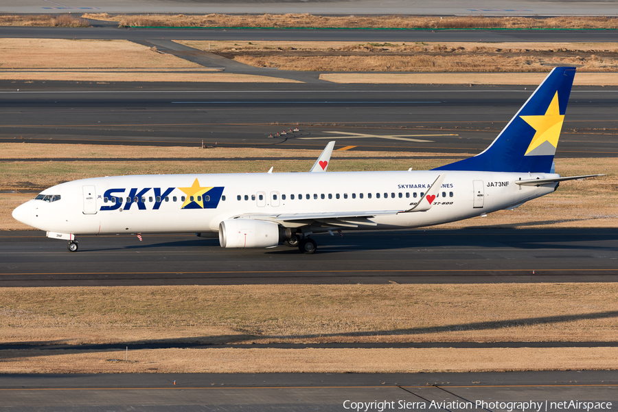 Skymark Airlines Boeing 737-86N (JA73NF) | Photo 329119
