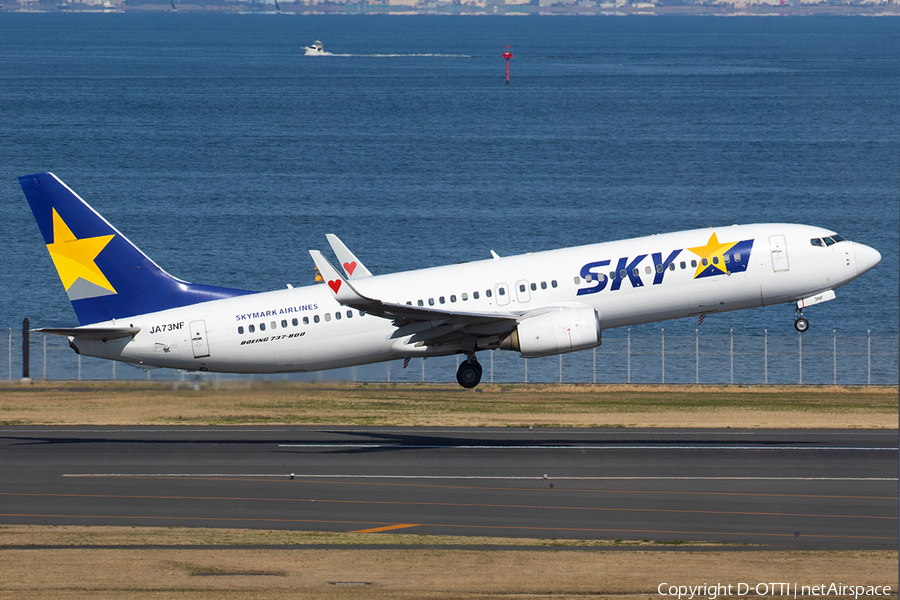 Skymark Airlines Boeing 737-86N (JA73NF) | Photo 380091