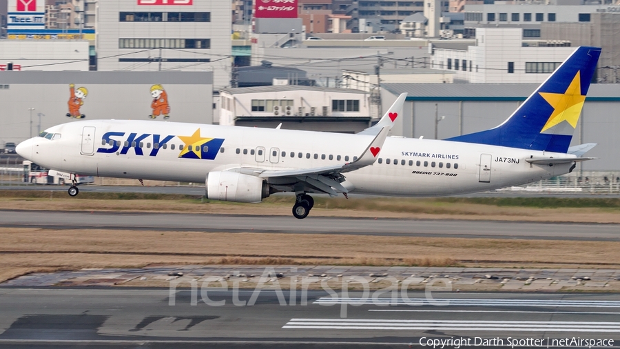 Skymark Airlines Boeing 737-86N (JA73NJ) | Photo 202874