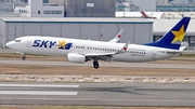 Skymark Airlines Boeing 737-86N (JA73NK) at  Fukuoka, Japan