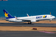 Skymark Airlines Boeing 737-86N (JA73NK) at  Tokyo - Haneda International, Japan