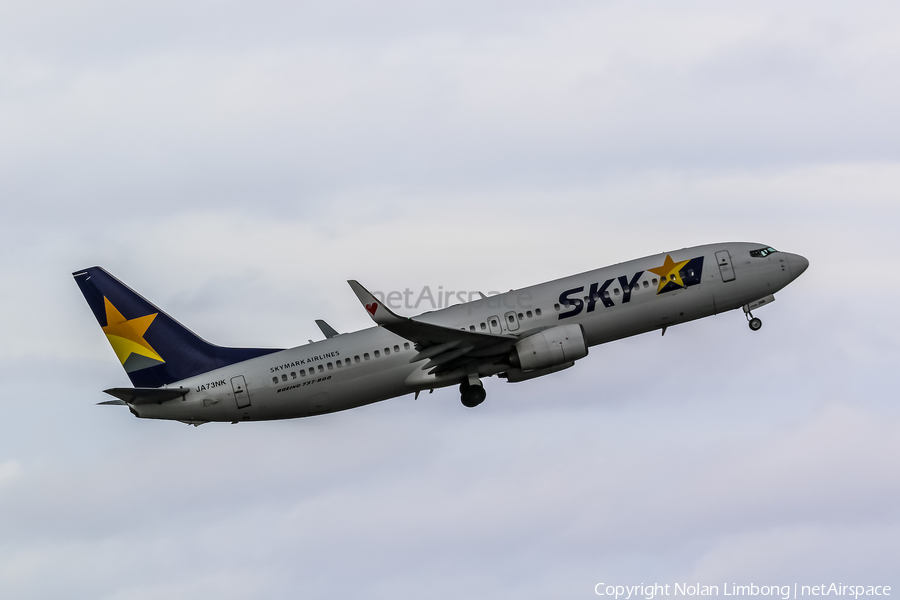 Skymark Airlines Boeing 737-86N (JA73NK) | Photo 597476