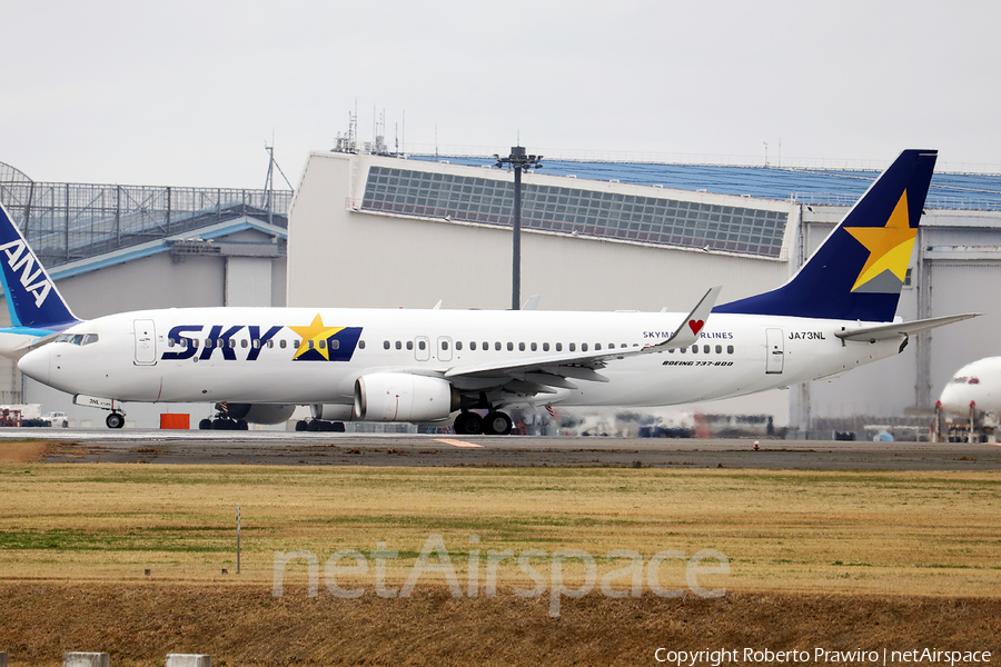 Skymark Airlines Boeing 737-8HX (JA73NL) | Photo 370397