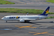 Skymark Airlines Boeing 737-81D (JA73NM) at  Tokyo - Haneda International, Japan