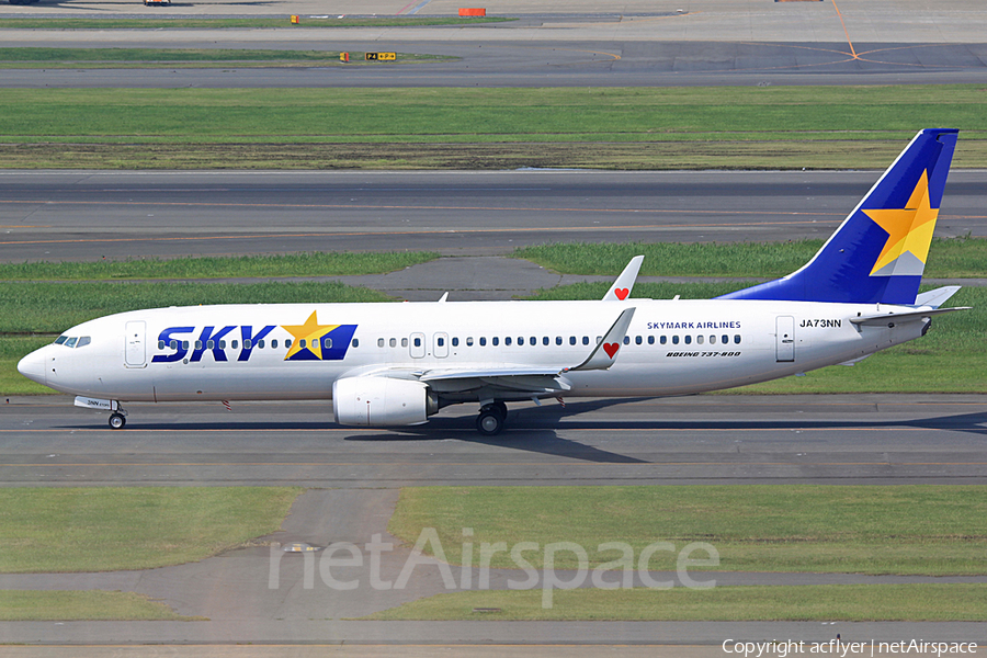 Skymark Airlines Boeing 737-81D (JA73NN) | Photo 284180