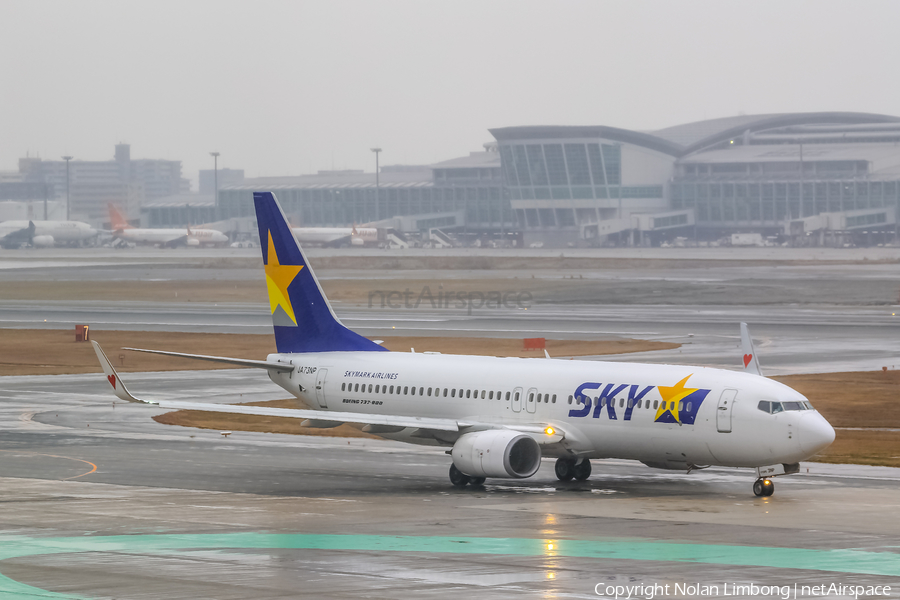 Skymark Airlines Boeing 737-8HX (JA73NP) | Photo 597483