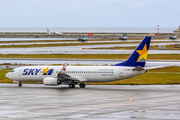 Skymark Airlines Boeing 737-8HX (JA73NP) at  Okinawa - Naha, Japan