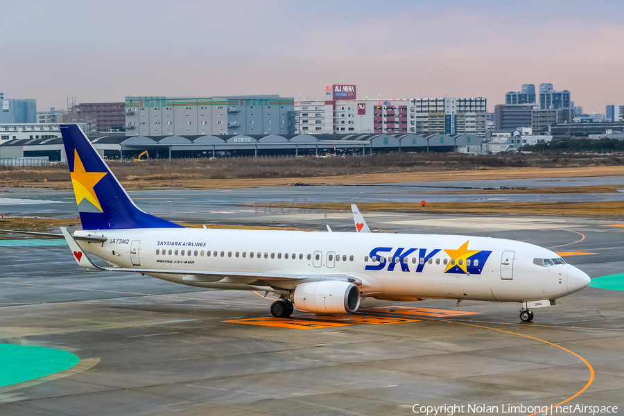 Skymark Airlines Boeing 737-81D (JA73NQ) | Photo 597488