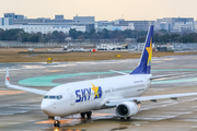 Skymark Airlines Boeing 737-81D (JA73NQ) at  Fukuoka, Japan