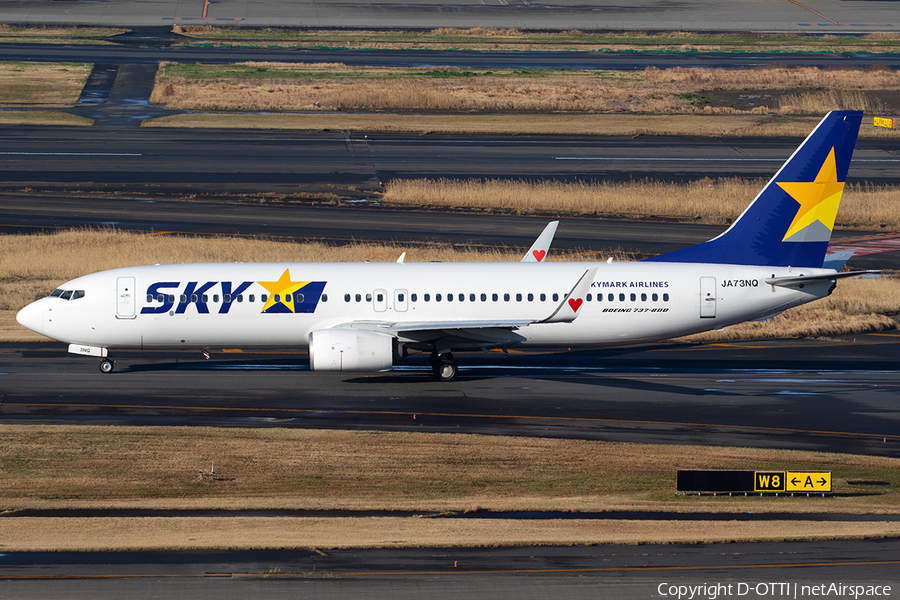 Skymark Airlines Boeing 737-81D (JA73NQ) | Photo 379539