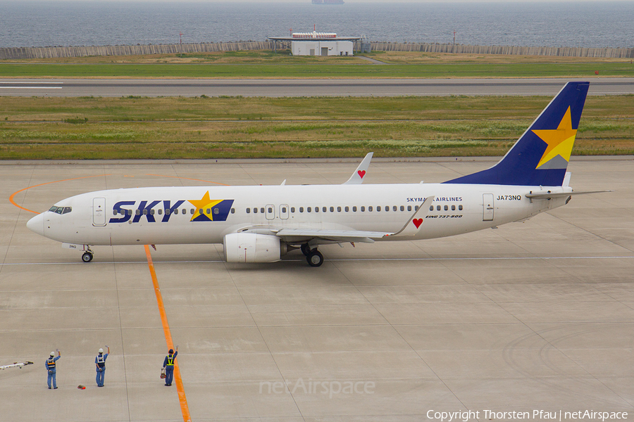 Skymark Airlines Boeing 737-81D (JA73NQ) | Photo 77536