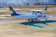 Skymark Airlines Boeing 737-8FH (JA73NR) at  Fukuoka, Japan